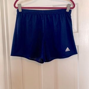 Adidas Climalite Shorts, Boys L 16 - 18 blue